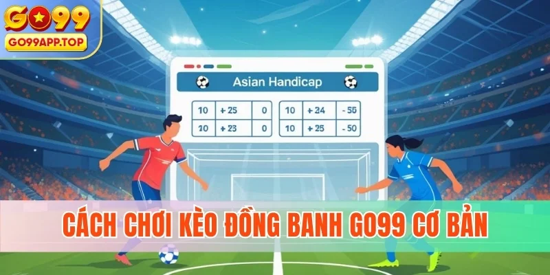 Cách chơi kèo đồng banh GO99 cơ bản